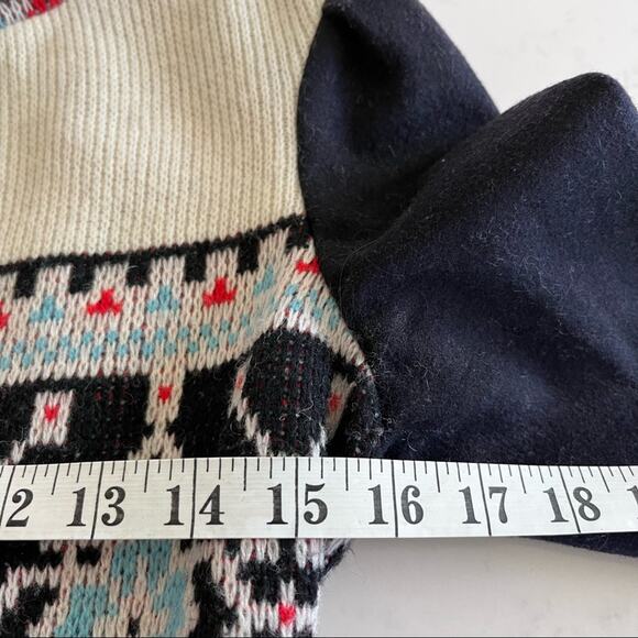 Anthropologie Buckhaven Fairisle Sweater jacket by Elevenses size 2 - Picture 15 of 15